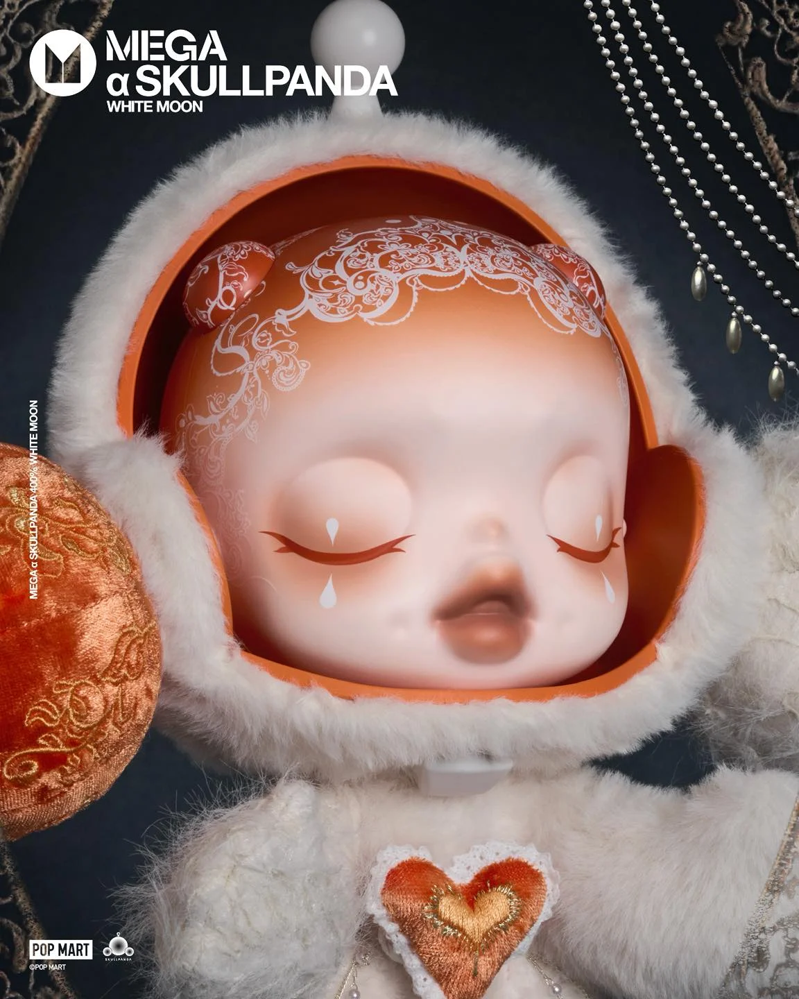 その他 MEGA a SKULLPANDA 400% White Moon MEGA α SKULLPANDA 400% White Moon - POP MART (United States)